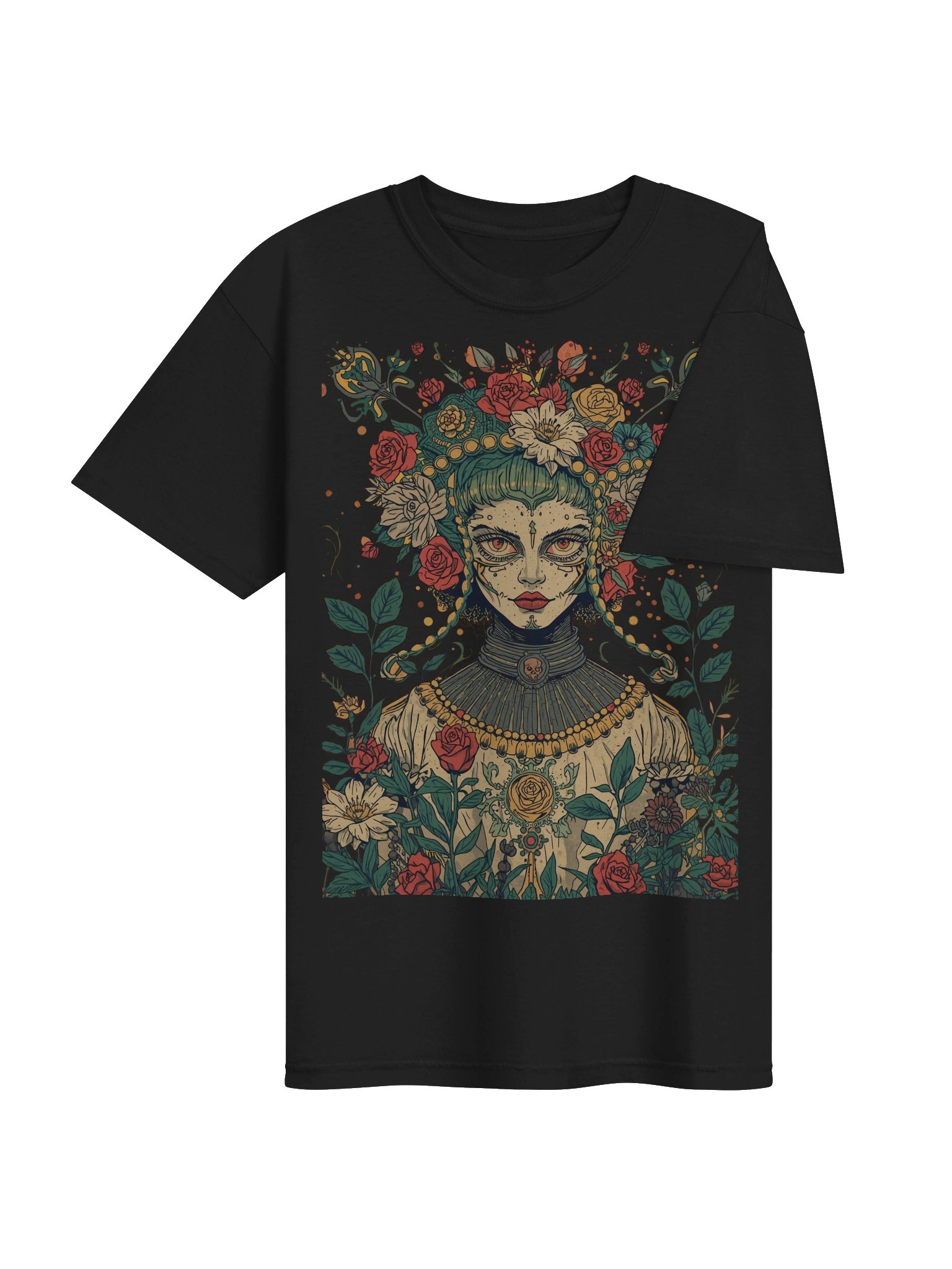 Floral Crown Portrait Heavyweight Tee product image (7)