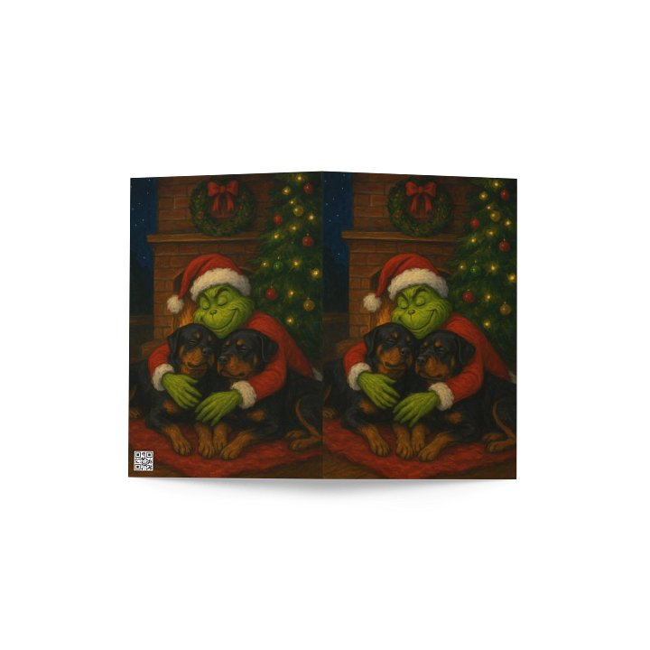 Grinch who stole the Rottweilers Greeting Card product image (4)