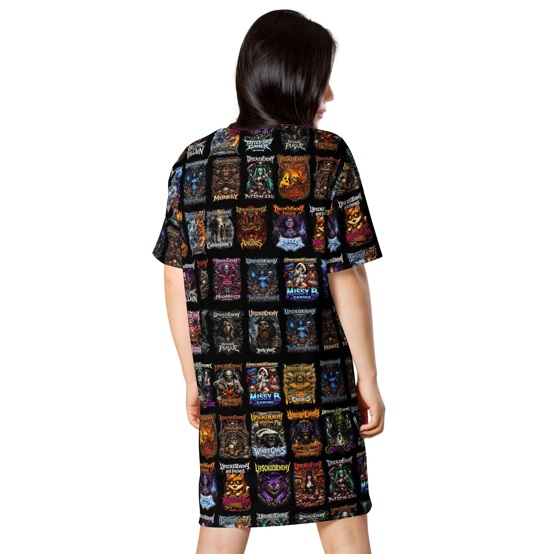 Upscaled and Friends - Togetherness T-Shirt Dress product image (2)