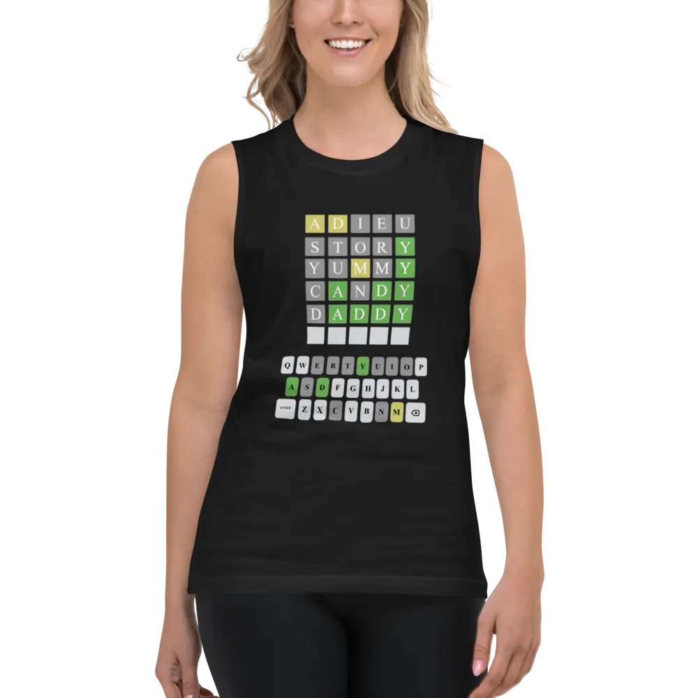 Wordle Muscle Tee product image (3)