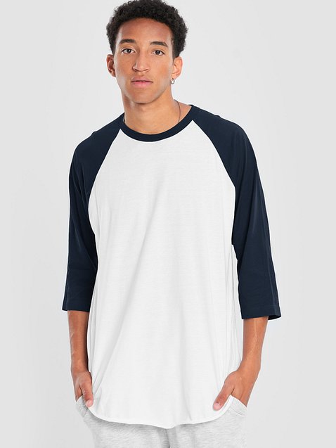 Photo showing Tultex Fine Jersey Raglan Tee