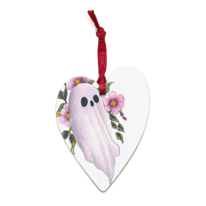 Floral Ghost ornaments product image (1)