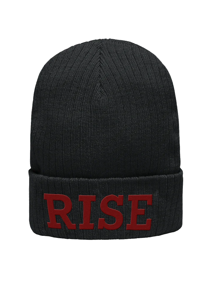 RISE Embroidered Beanie product image (2)