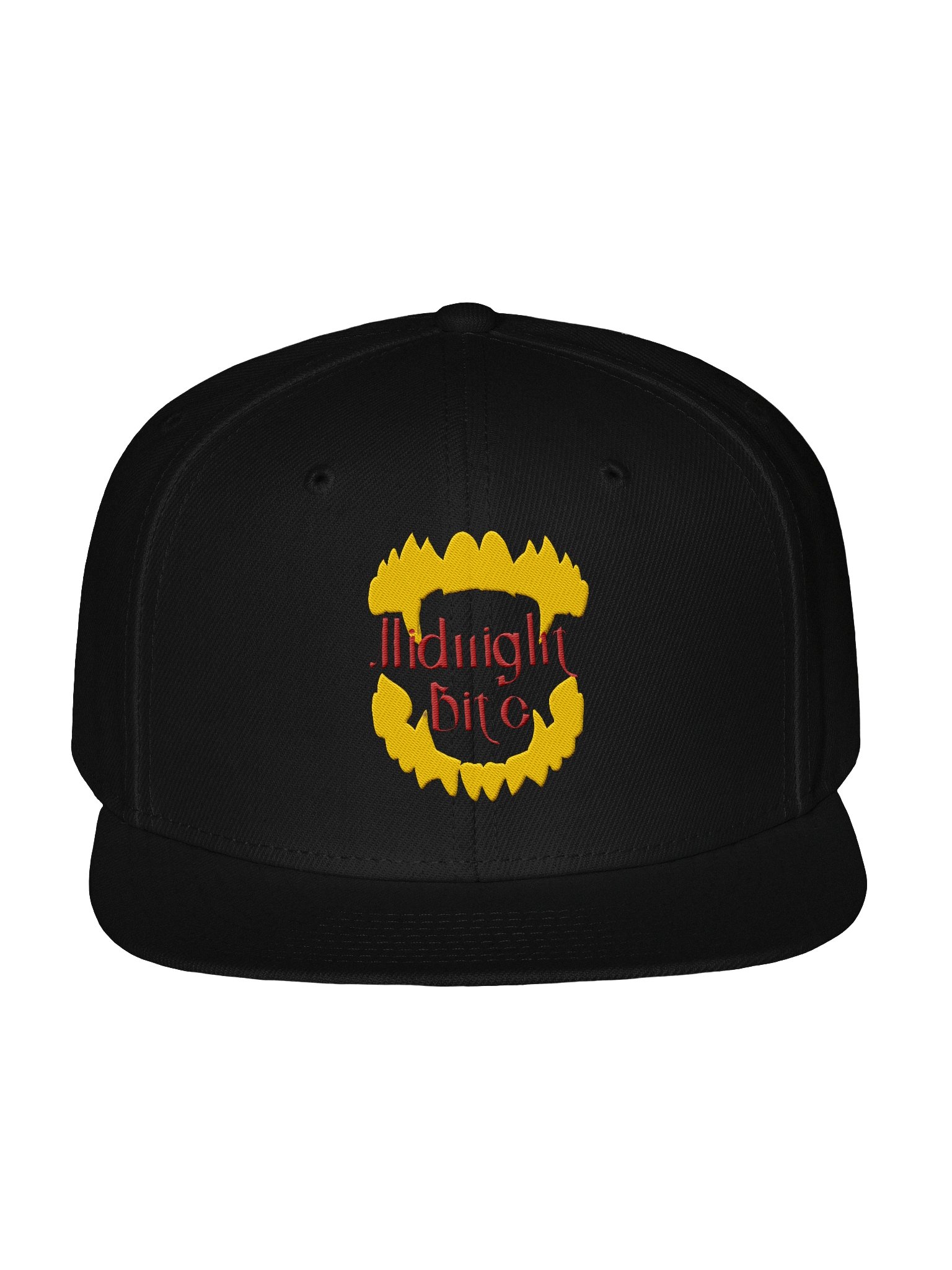 Midnight Bite || Subtle Logo Embroidered SnapBack product image (2)