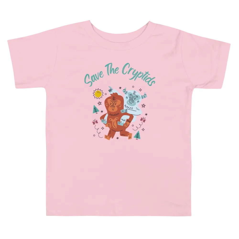 Save the Cryptids Toddler T-Shirt product image (1)