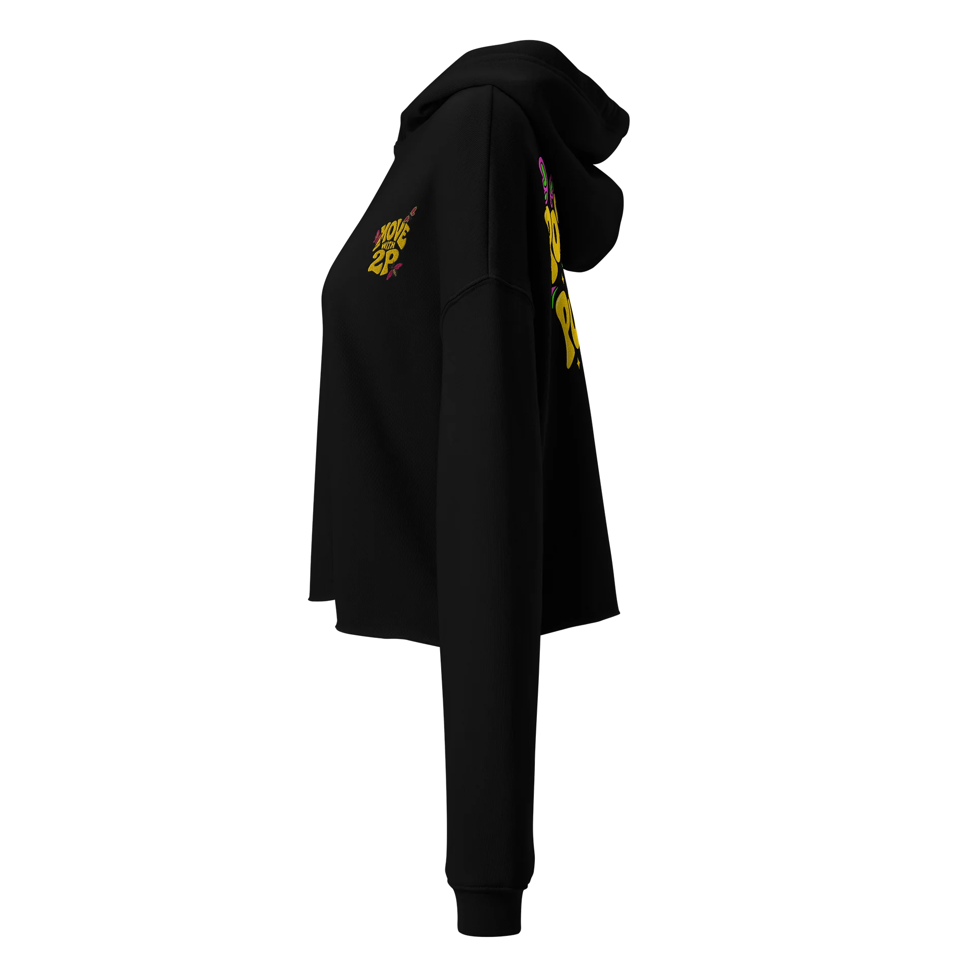 2P Butterfly Crop Hoodie product image (7)