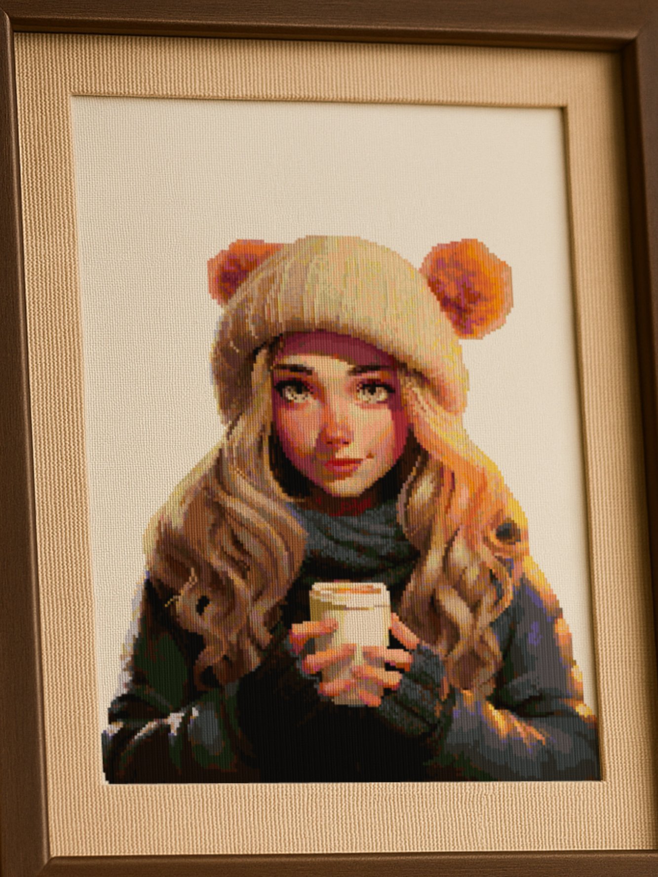Cosy Sips Cross Stitch Pattern product image (6)