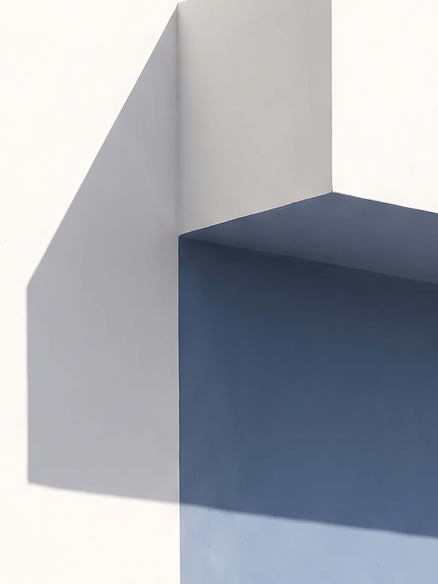 Blue Shadow - Minimalist Architectural Light Wall Art product image (12)