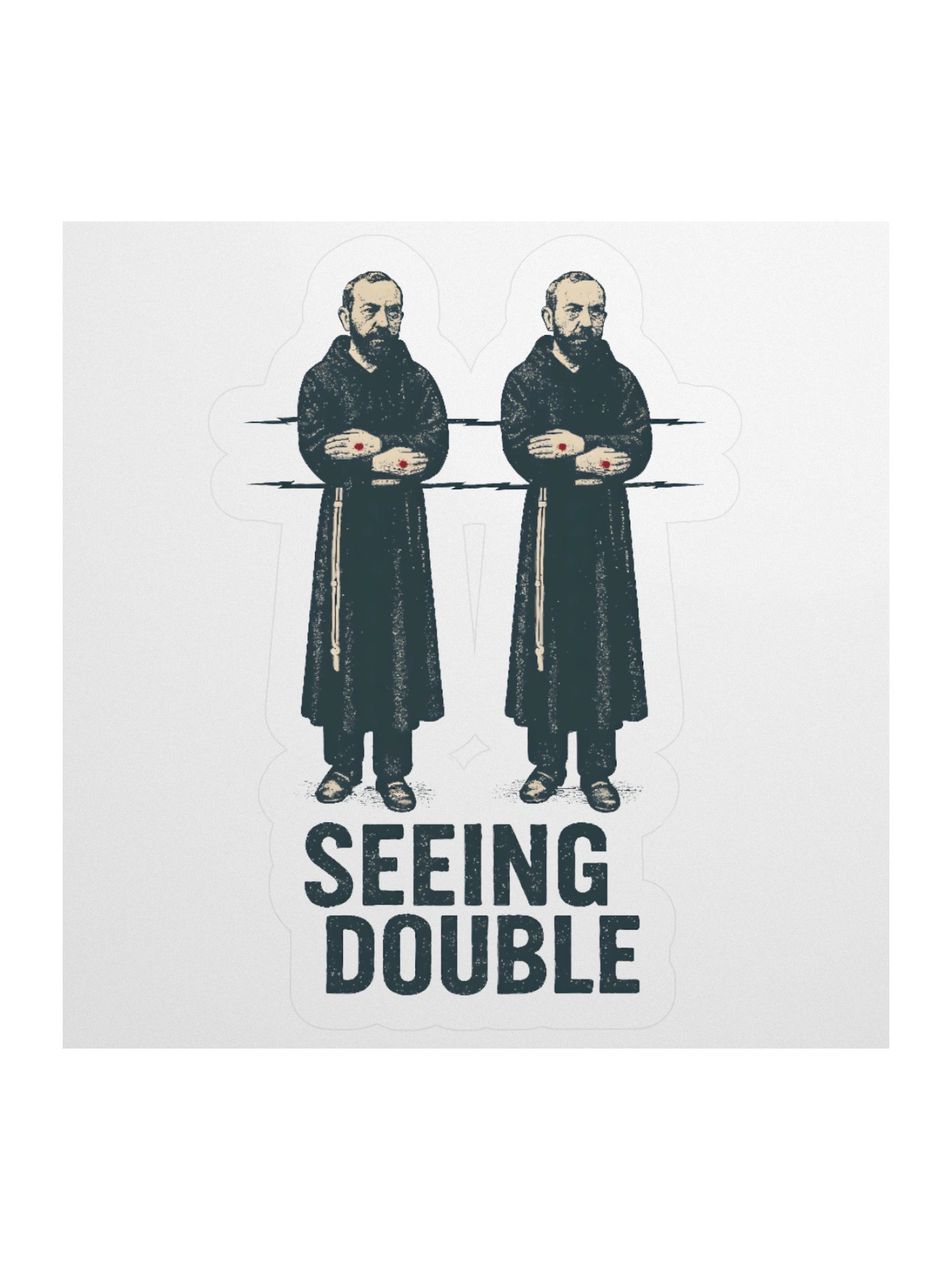 Padre Pio Sticker product image (2)