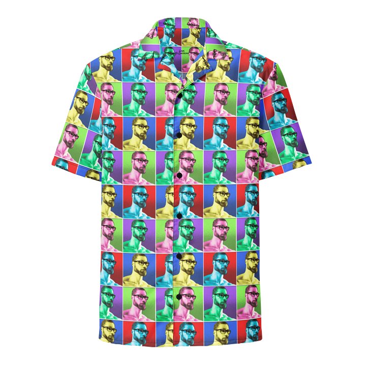 Giga McGarrah – Pop-Edition Hawaiian Button-Up Shirt product image (1)