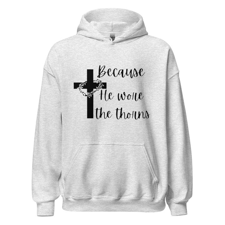 Crowned in Thorns Hoodie product image (5)
