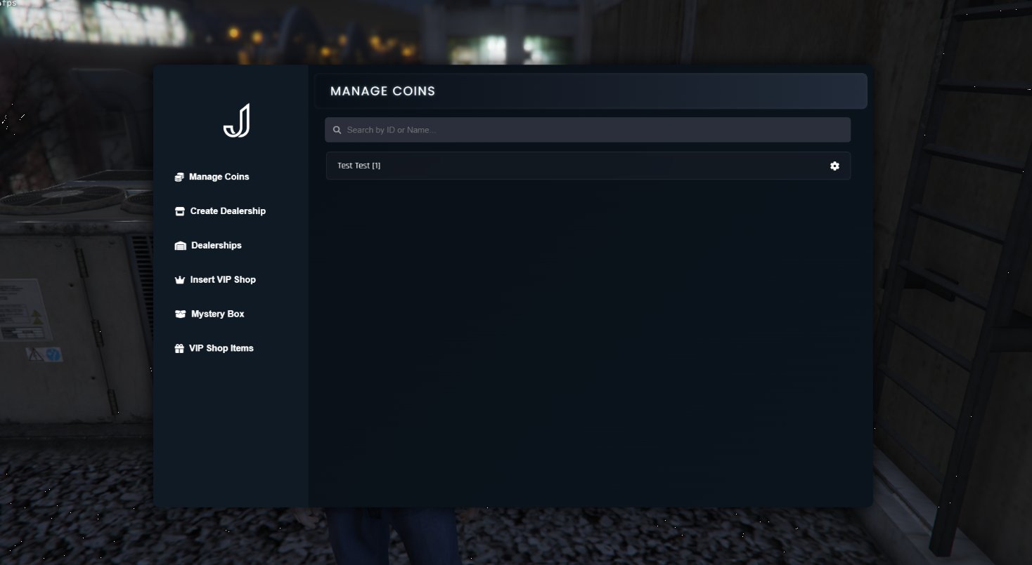 New Coin System FiveM Script | Rewards, VIP Store, Mystery Boxes, Dealership | ESX, QB-Core & Qbox product image (4)