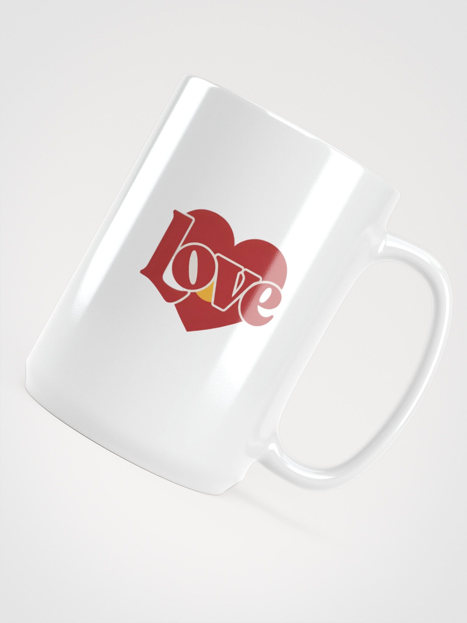 Valentine's Day Red Heart Tea Cup product image (5)