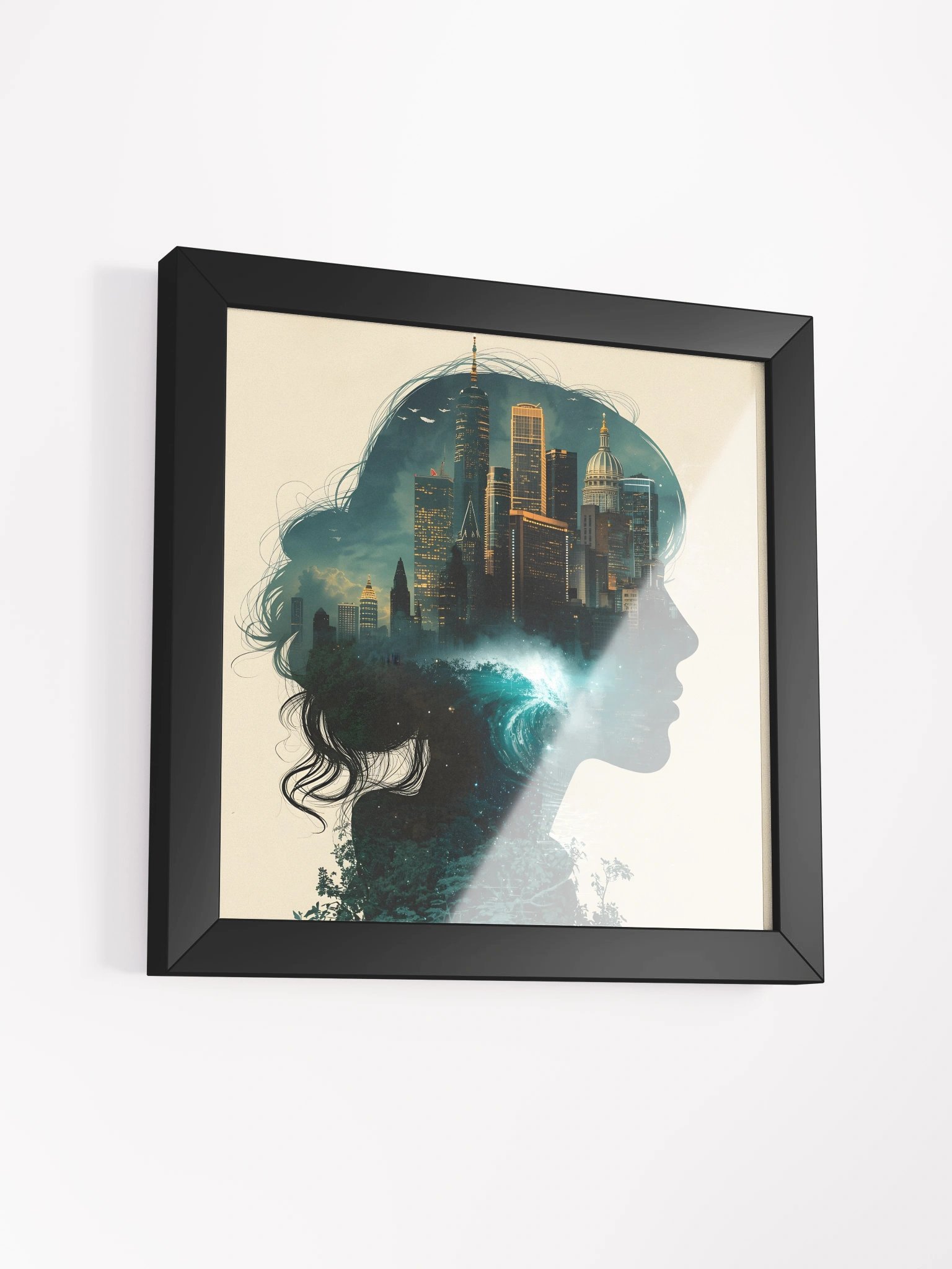 City in Silhouette Wall Art product image (37)