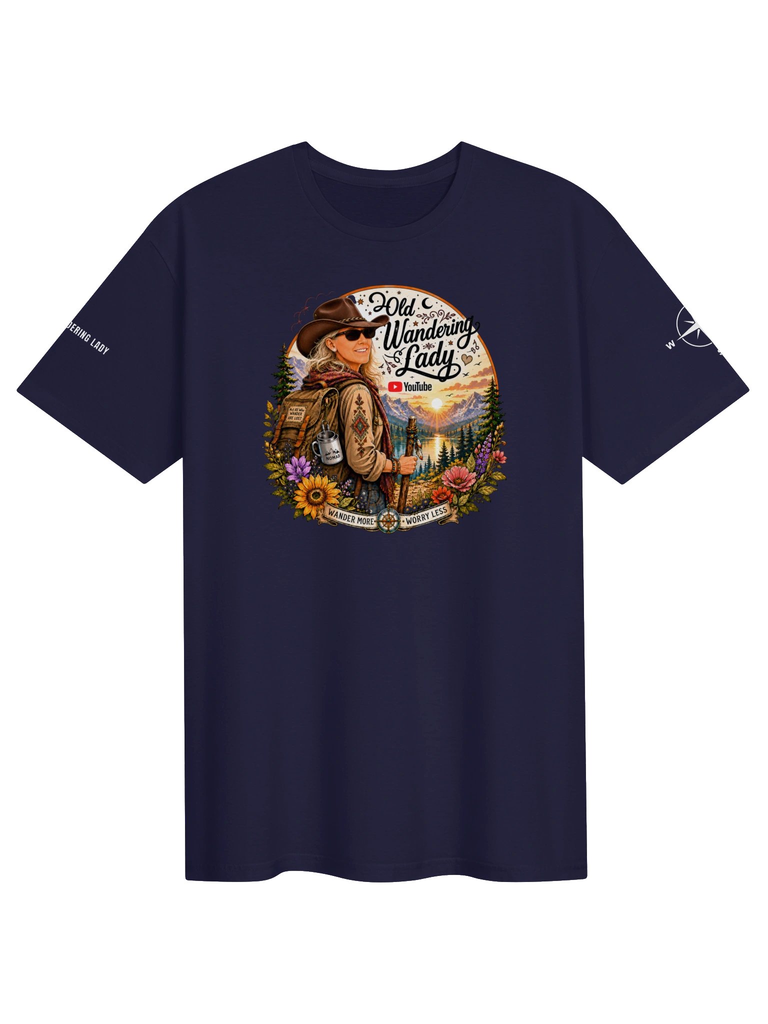 Wander More, Worry Less Tee product image (1)