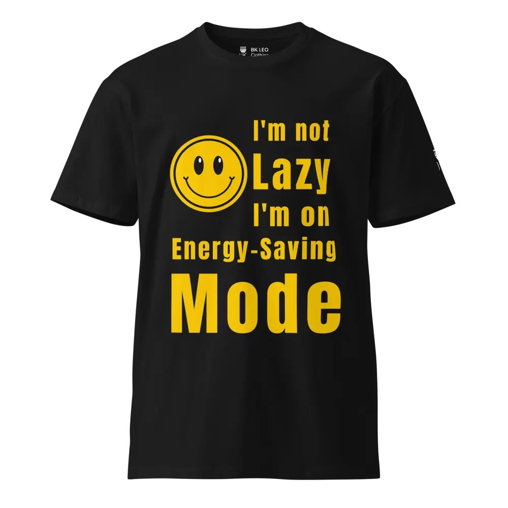 I'm not lazy, I'm on energy-saving mode Regular Fit T-shirt product image (7)