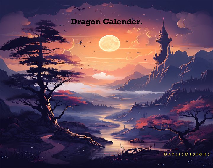 Dragon Calender product image (1)