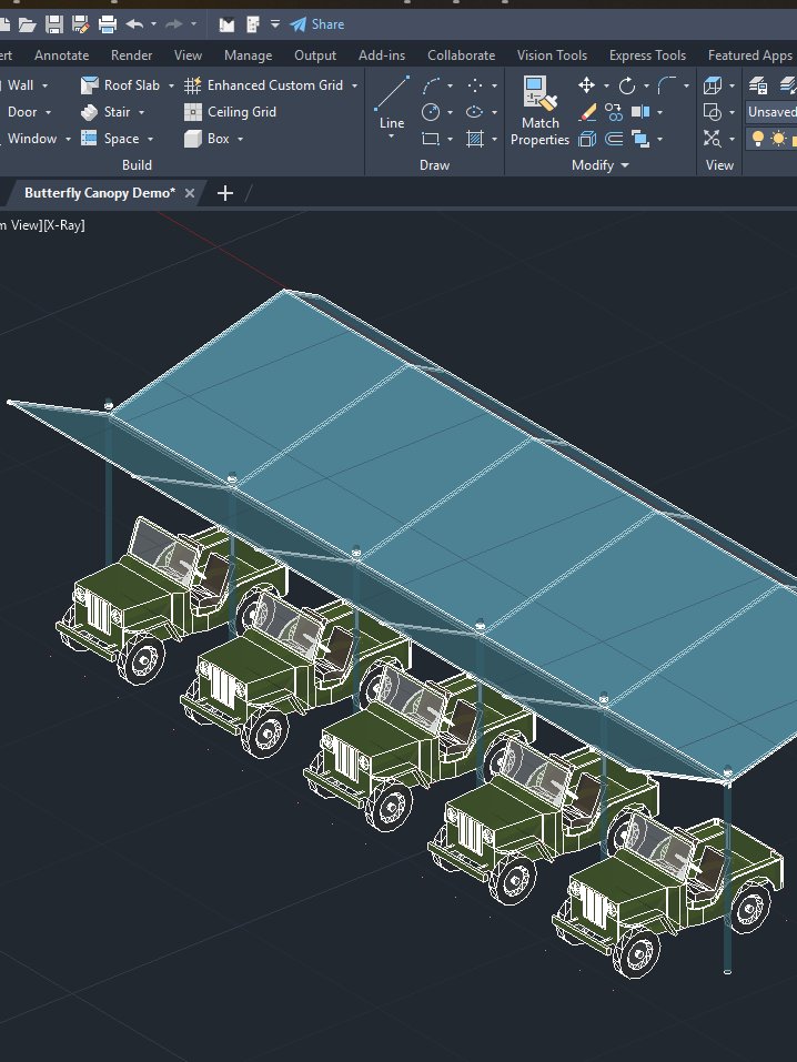 Butterfly Canopy ACA Exercise File product image (2)