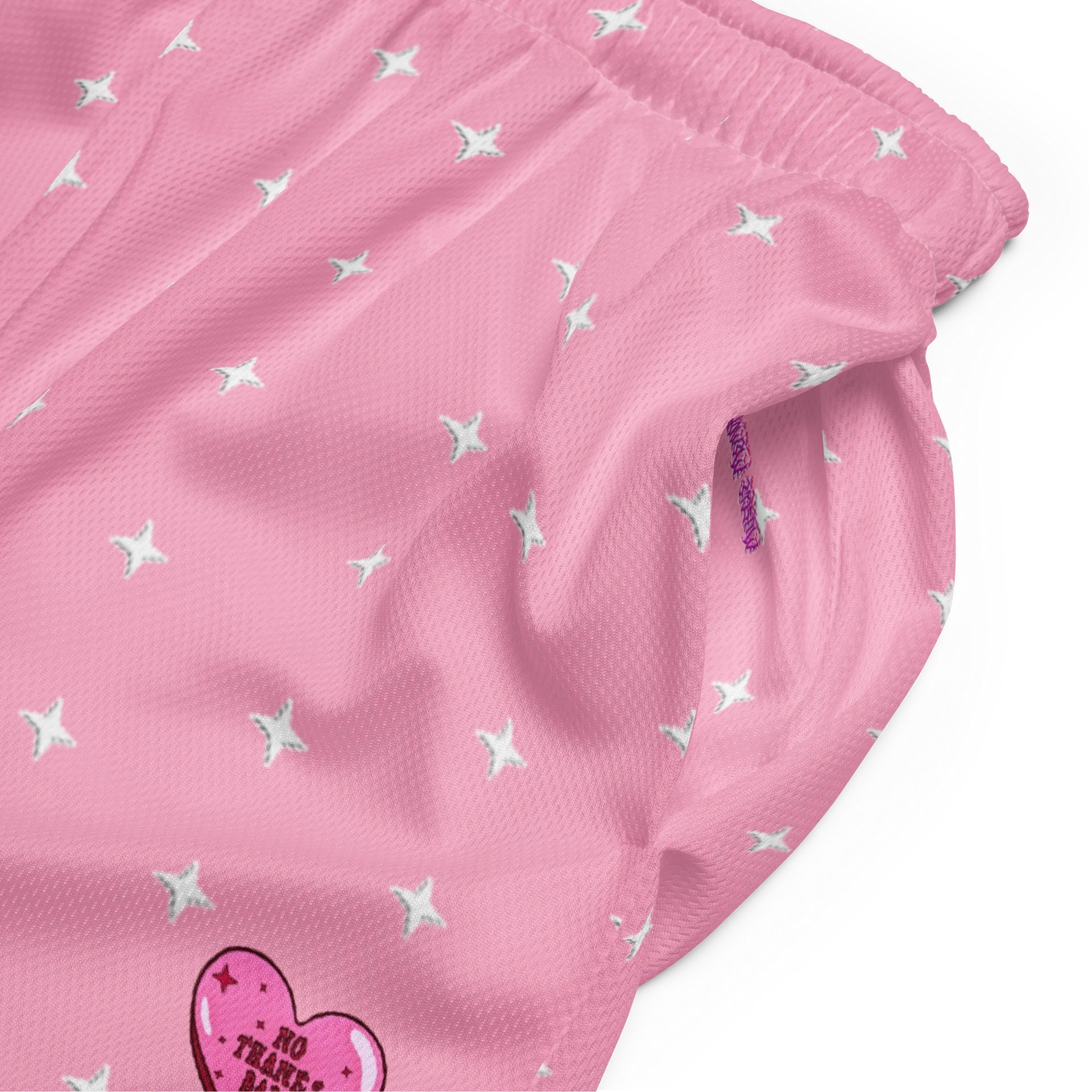 NO THANKS BABE Recycled Mesh Shorts product image (2)