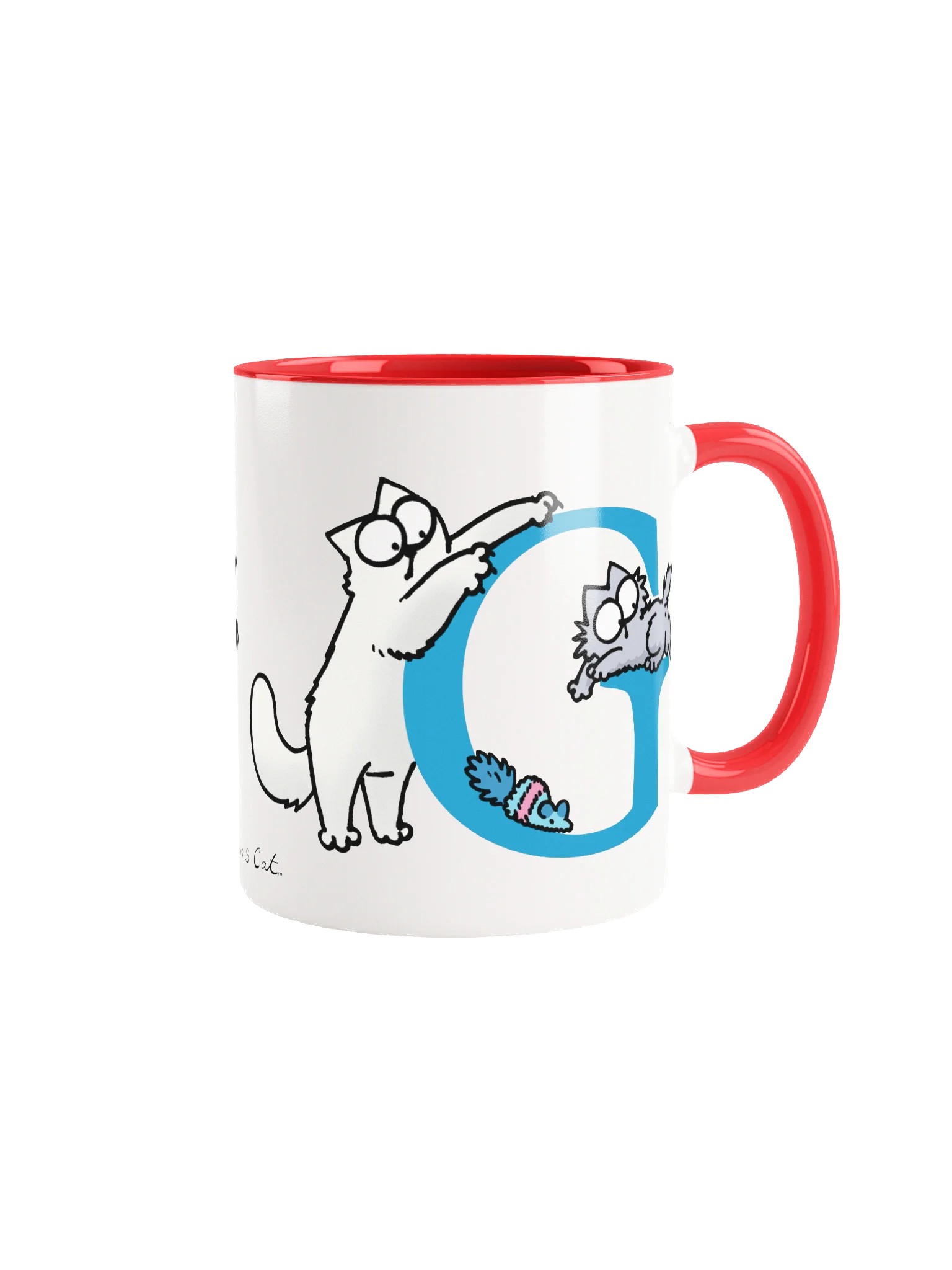Cat Monogram Mug - G product image (2)