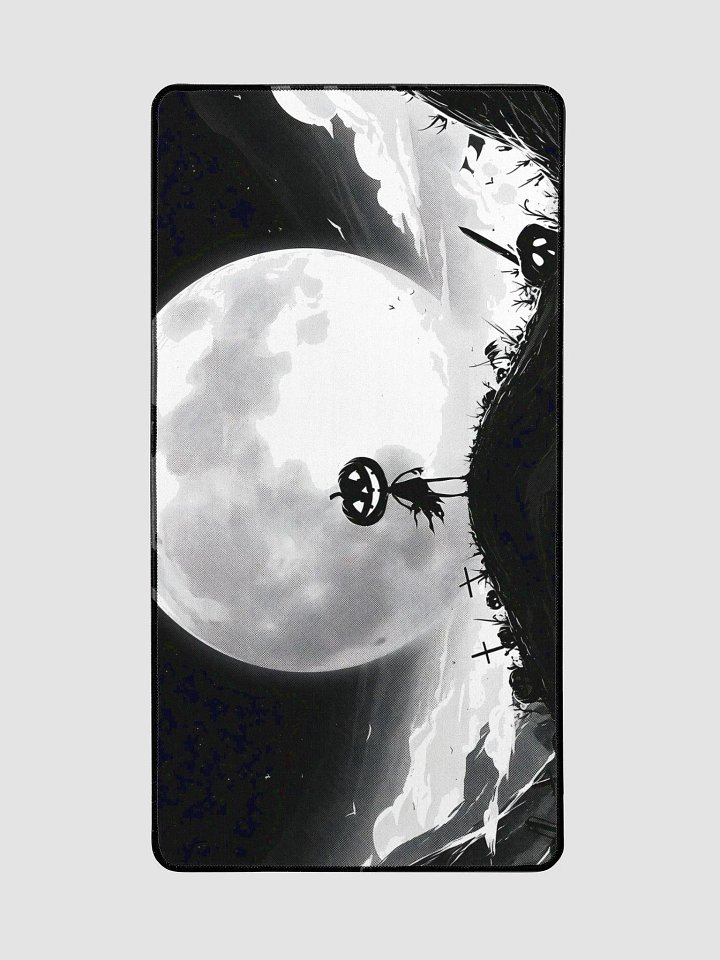 Monochromatic Jacko Halloween Deskmat product image (2)