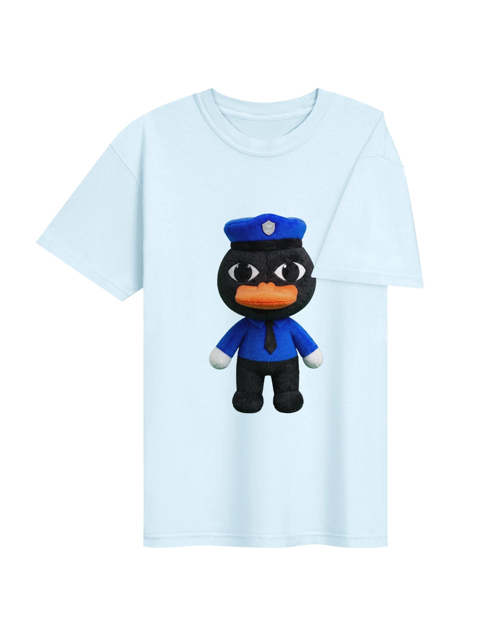 Officer Duckman T-Shirt – Cute Creepy Hospital Aesthetic Unisex Tee product image (100)