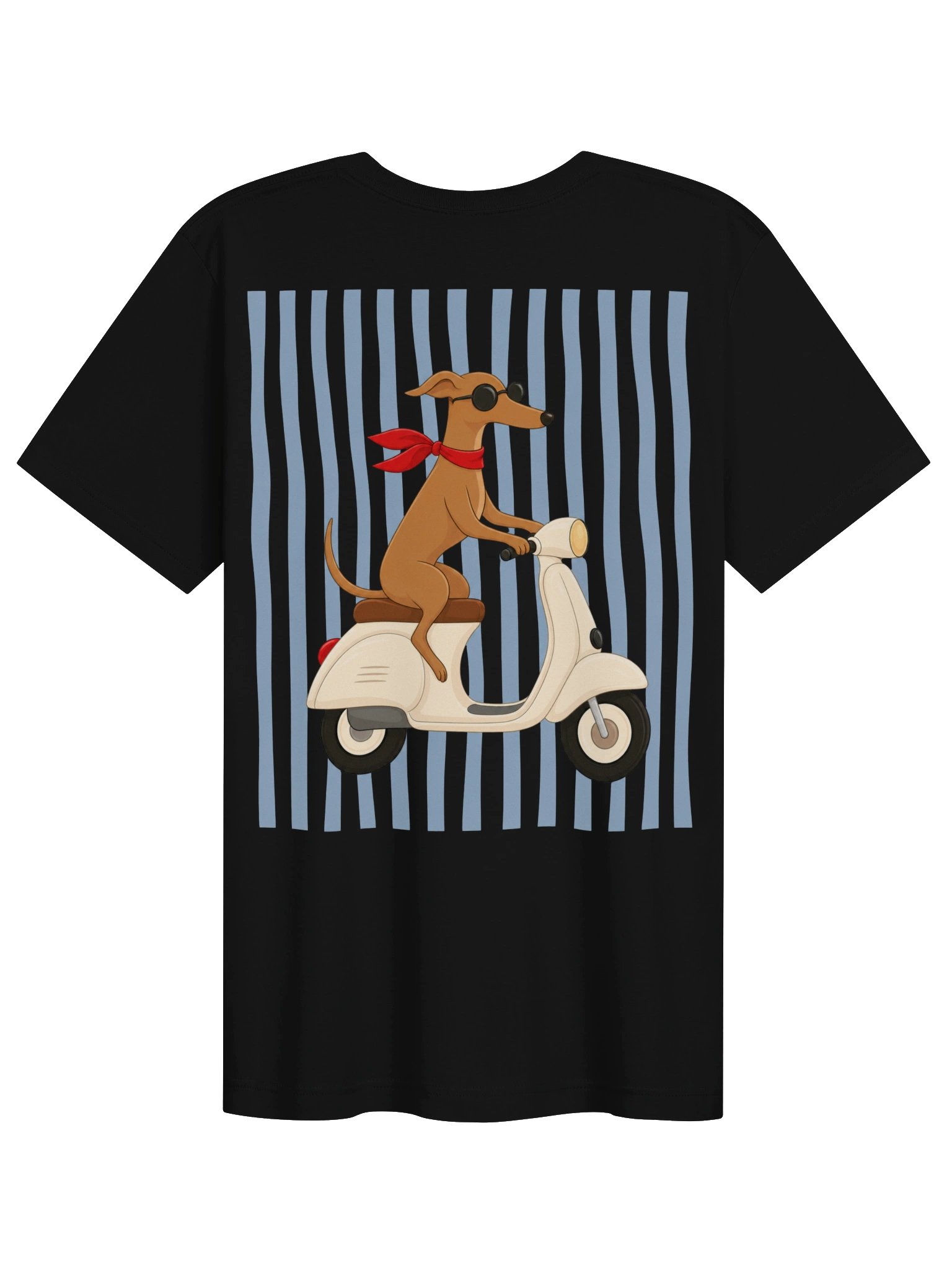 Cool Dog Scooter Ride Tee product image (10)