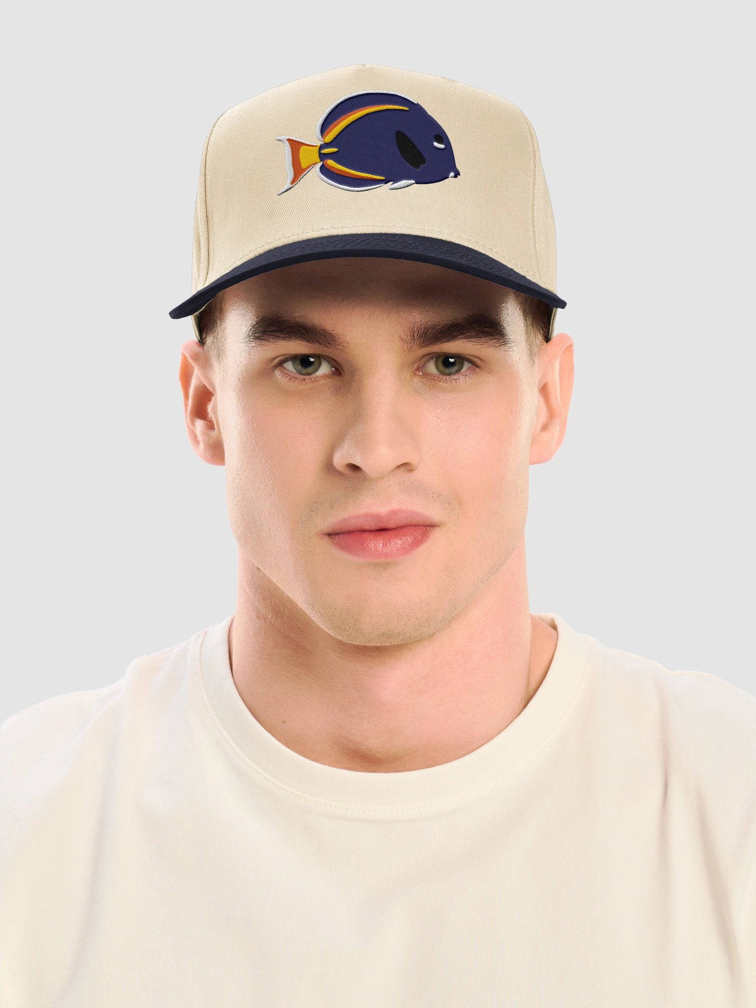 Hybrid Gold-Rim Tang Embroidered Baseball Cap | Reef Fish Hat for Saltwater Aquarium Lovers product image (10)