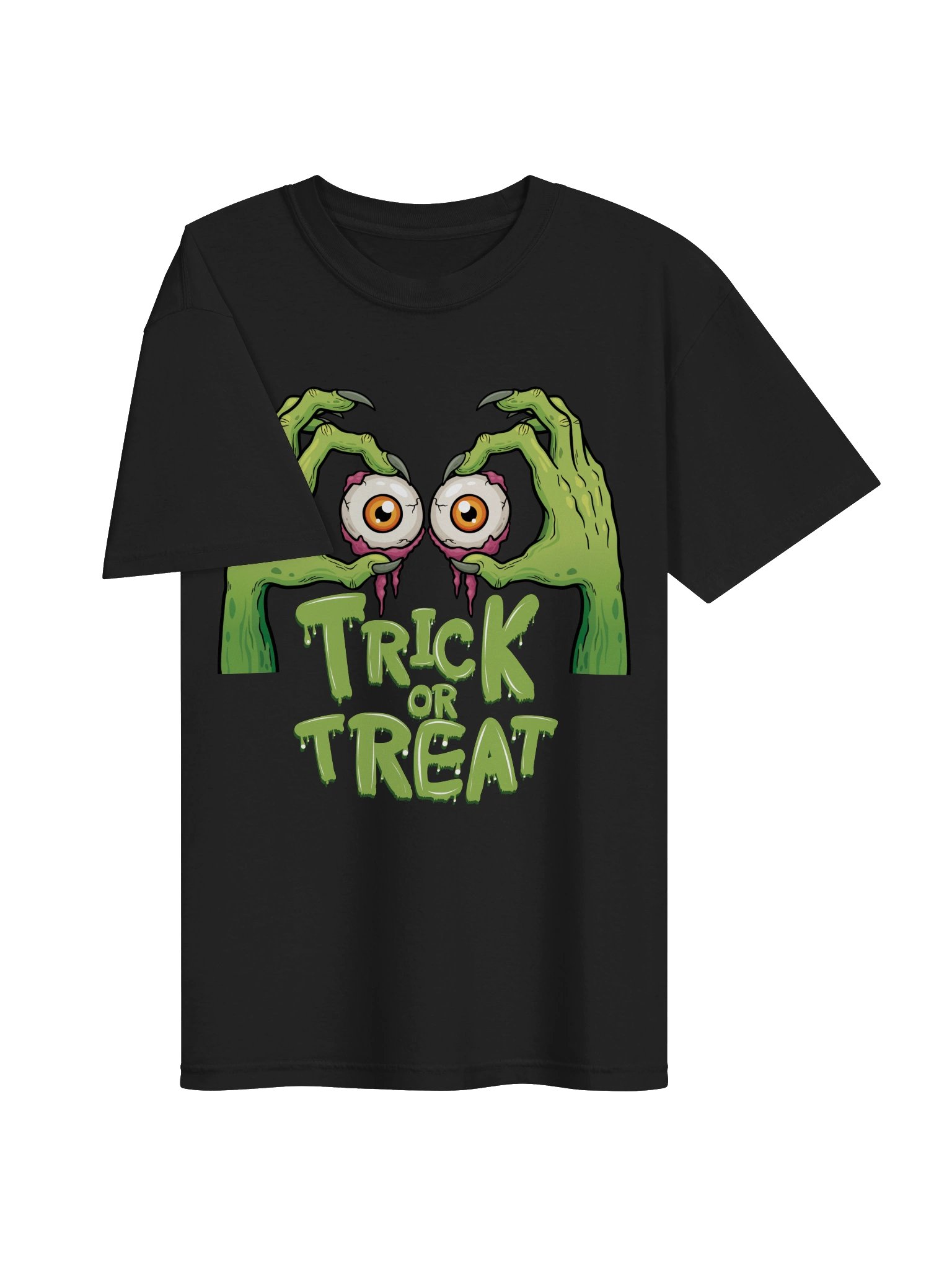 Trick or Treat Monster Eyes Tee product image (22)