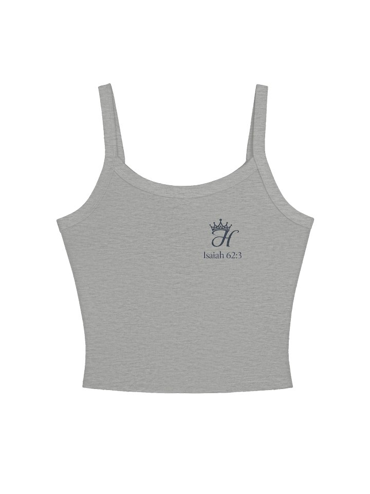 Crown-Her Foundations Tank — Charcoal Mark product image (2)