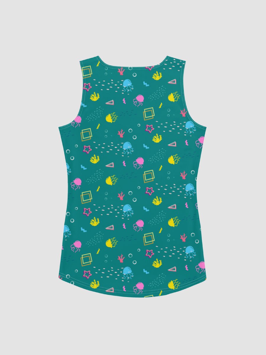 Shifty Seas pattern femme cut tank top product image (3)