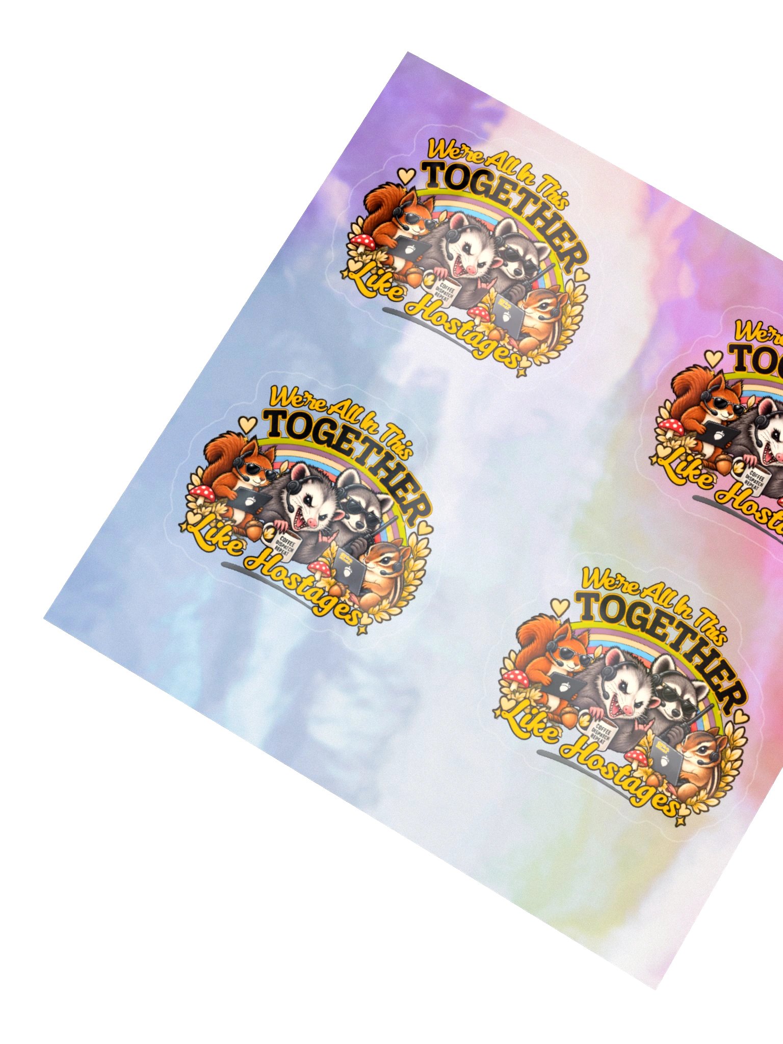 In This Together - Holographic Sticker Sheet product image (2)