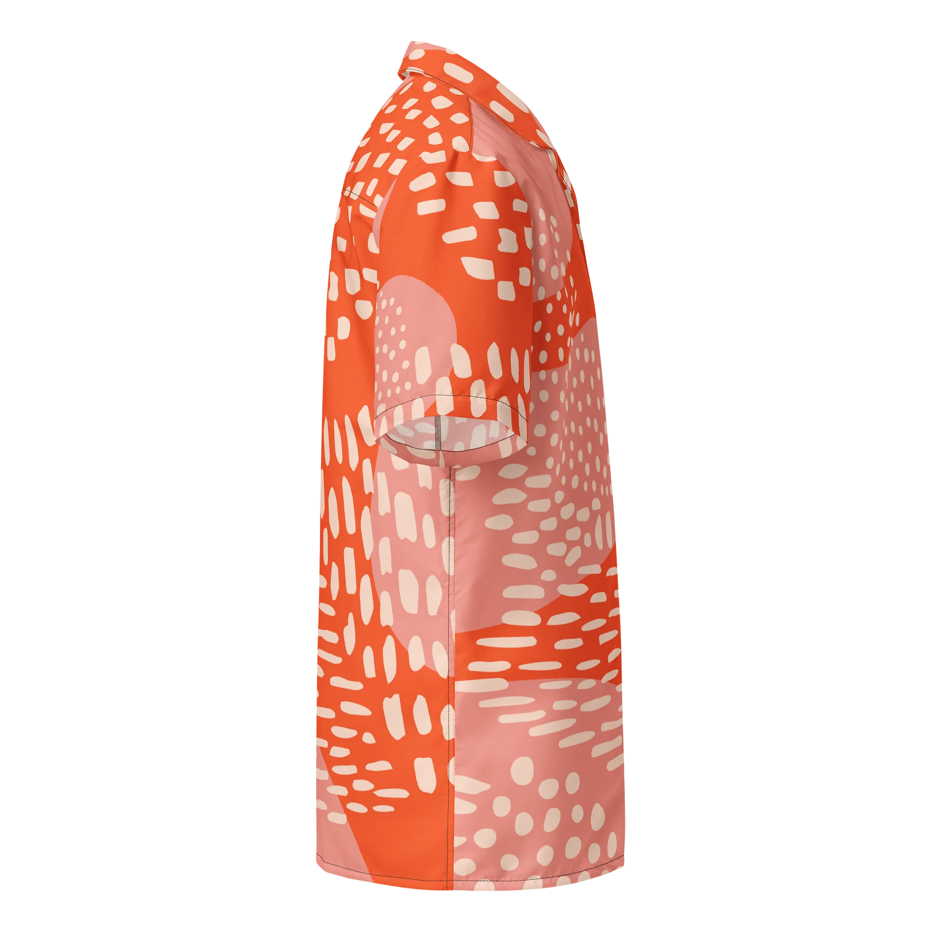 Coral Bloom Hawaiian Shirt product image (4)