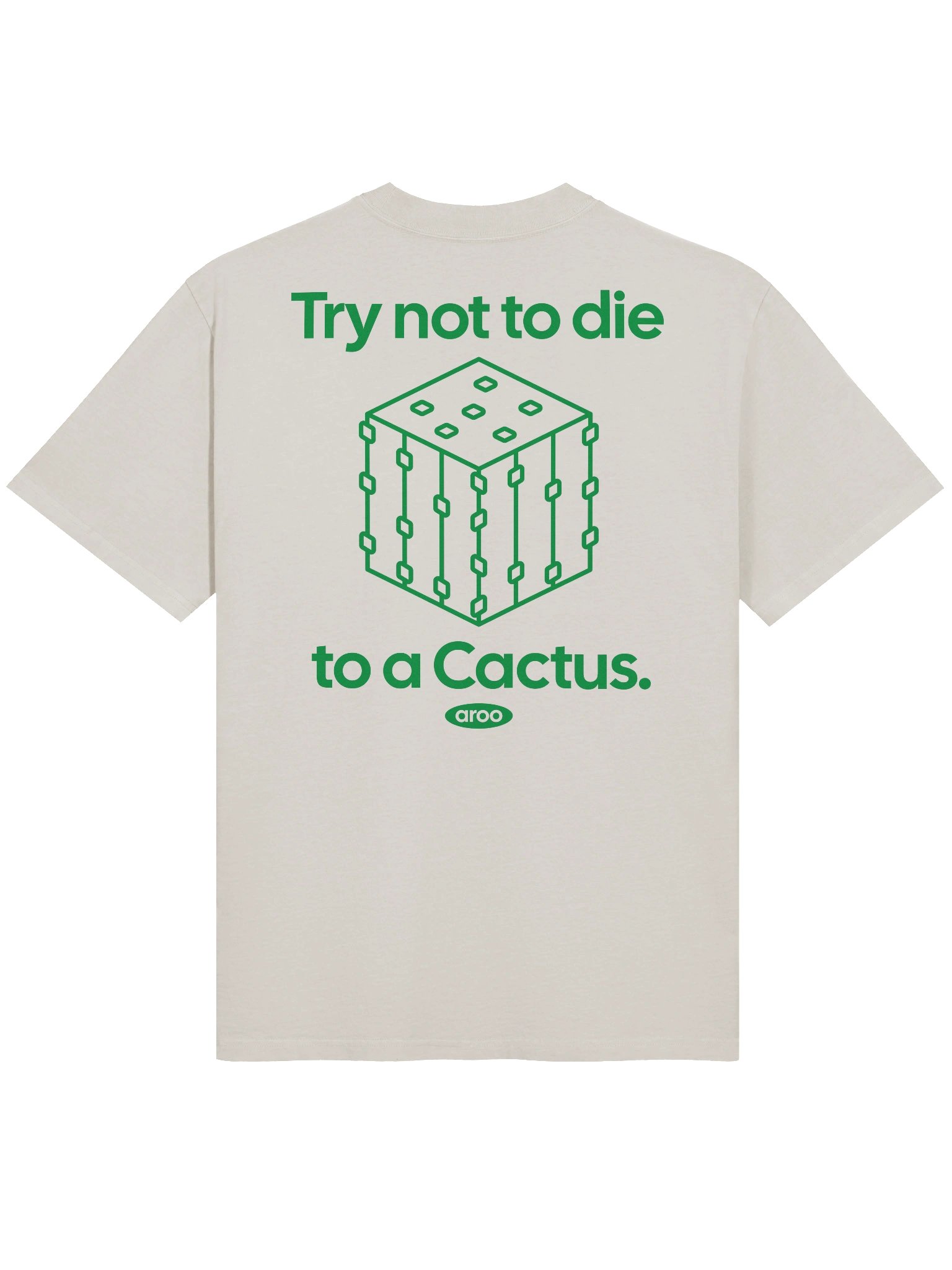 Cactus Death Oversized Tee product image (1)