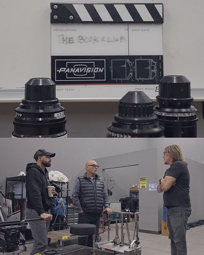 Amazing day at @panavisionofficial testing lenses for The Book Club. This is one of those dream come true moments where you j...