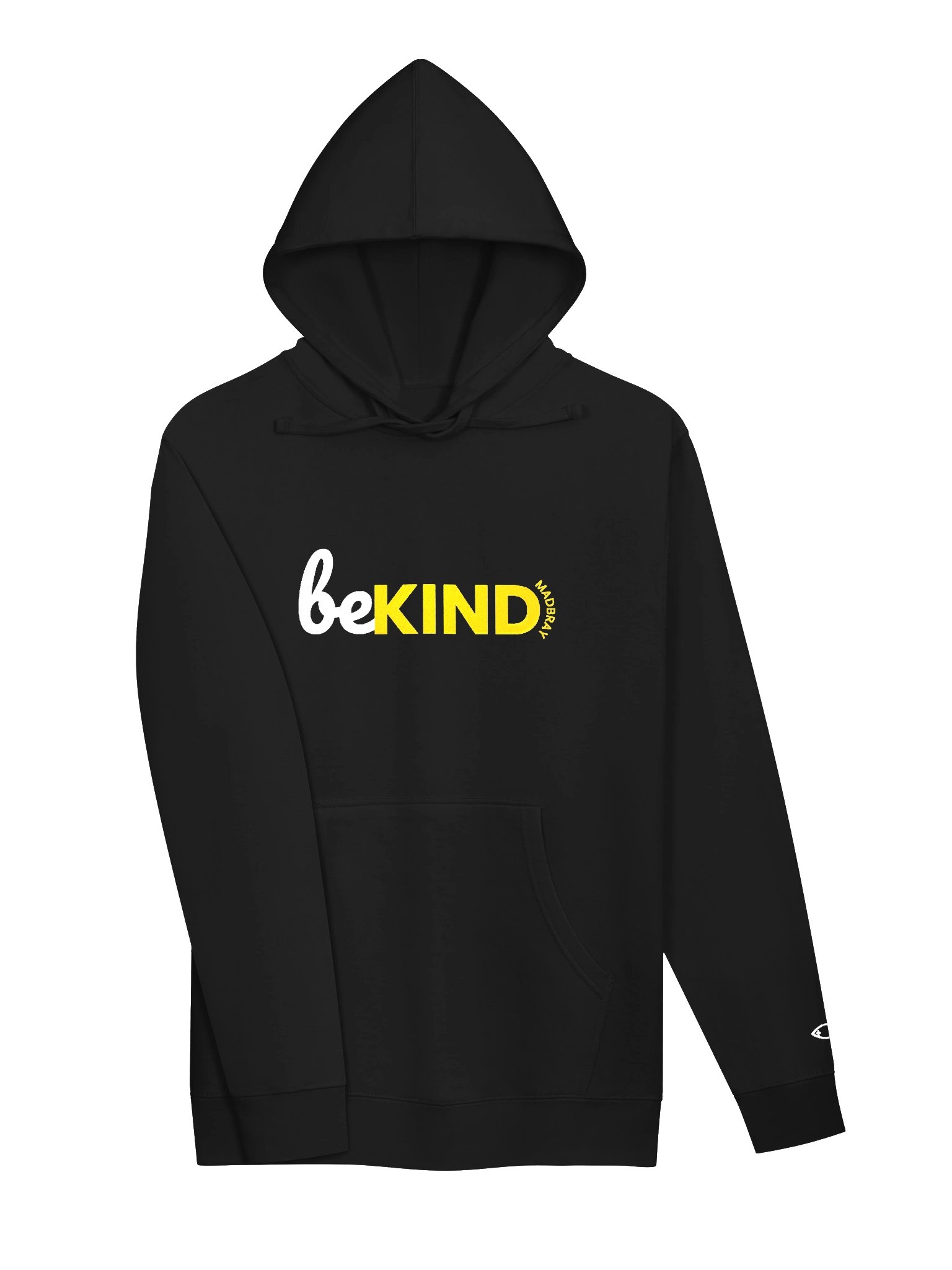 beKind Embroidered Unisex Hoodie product image (3)