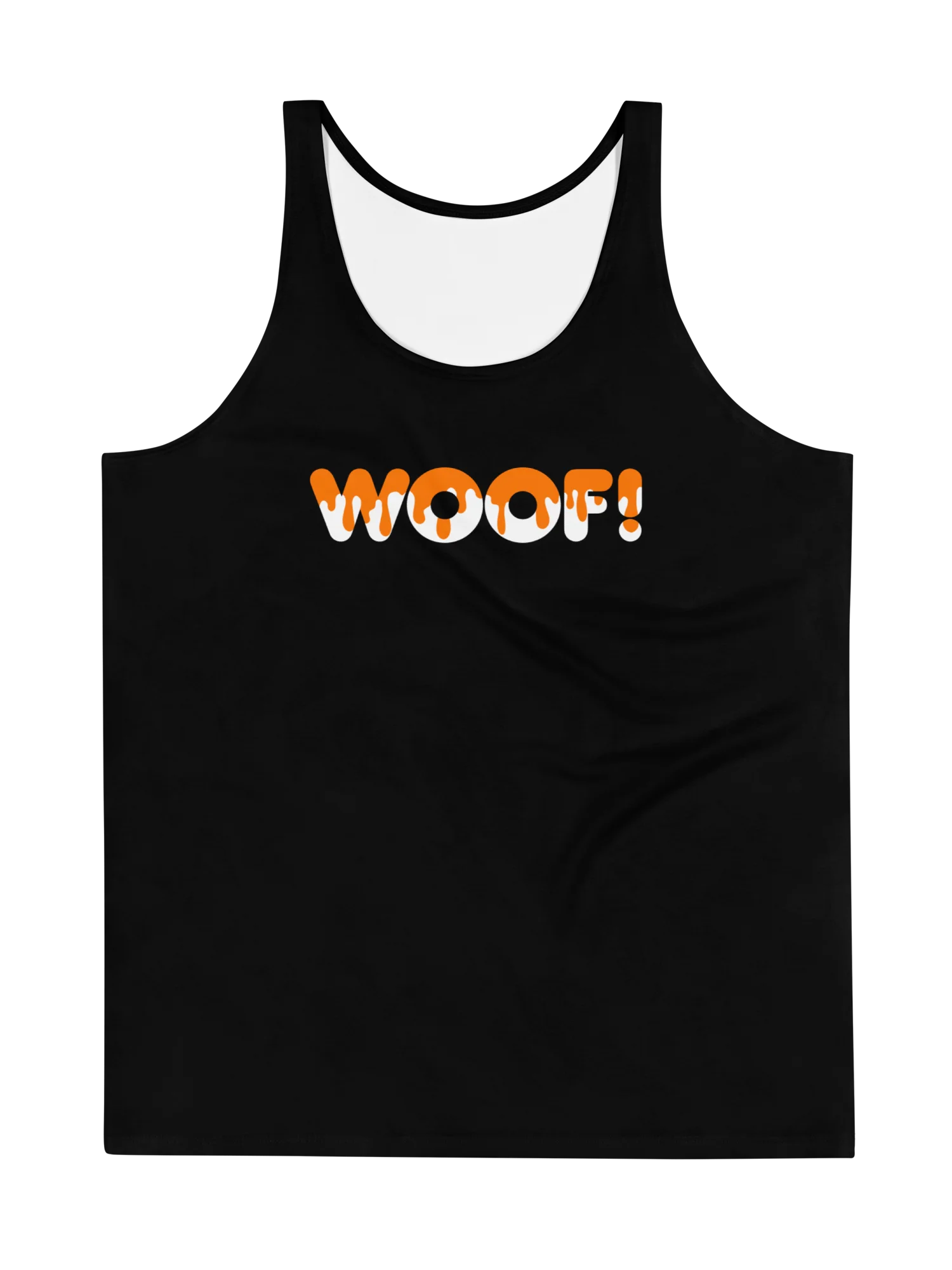Speak Tank - WOOF! - Orange Drip product image (1)