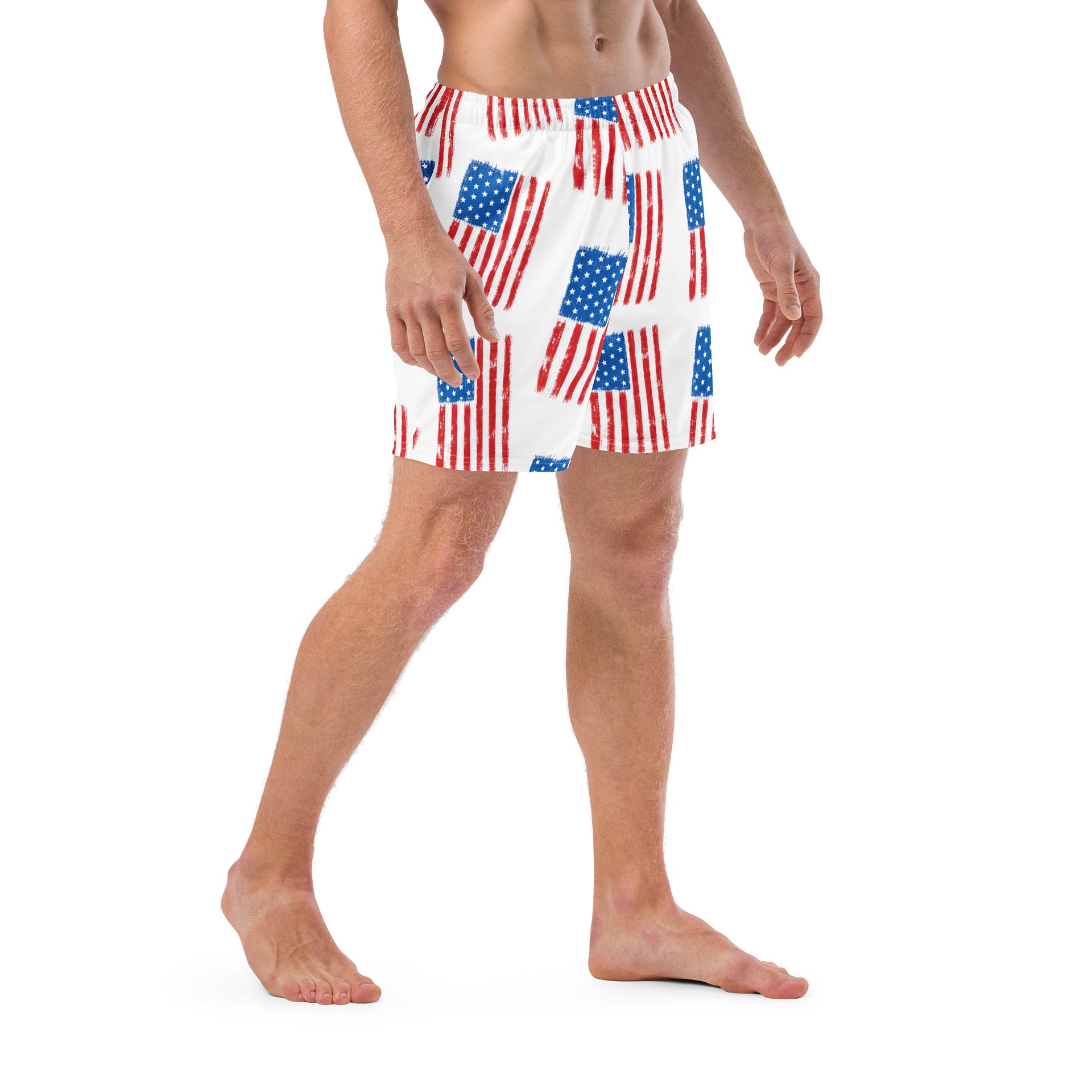 Distressed American Flag Shorts product image (6)