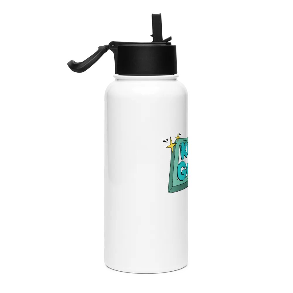 keep going ♡ water bottle product image (4)