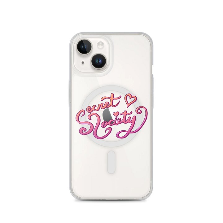 Colorful Cursive Secret Society iPhone Case product image (4)
