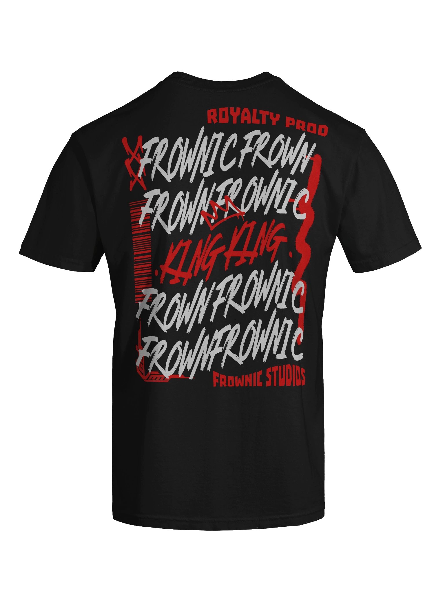 Frownic Is King Printed Tee product image (9)