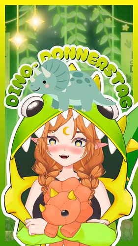 Bis zu 1m lange Krallen 🥲🦖 Pt. 1 des Dino-Donnerstag 🦖💚✨ #vtuber #gervtuber #dinovtuber #dinosaur