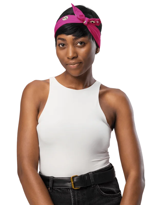 Skully Bandana (pink) product image (9)