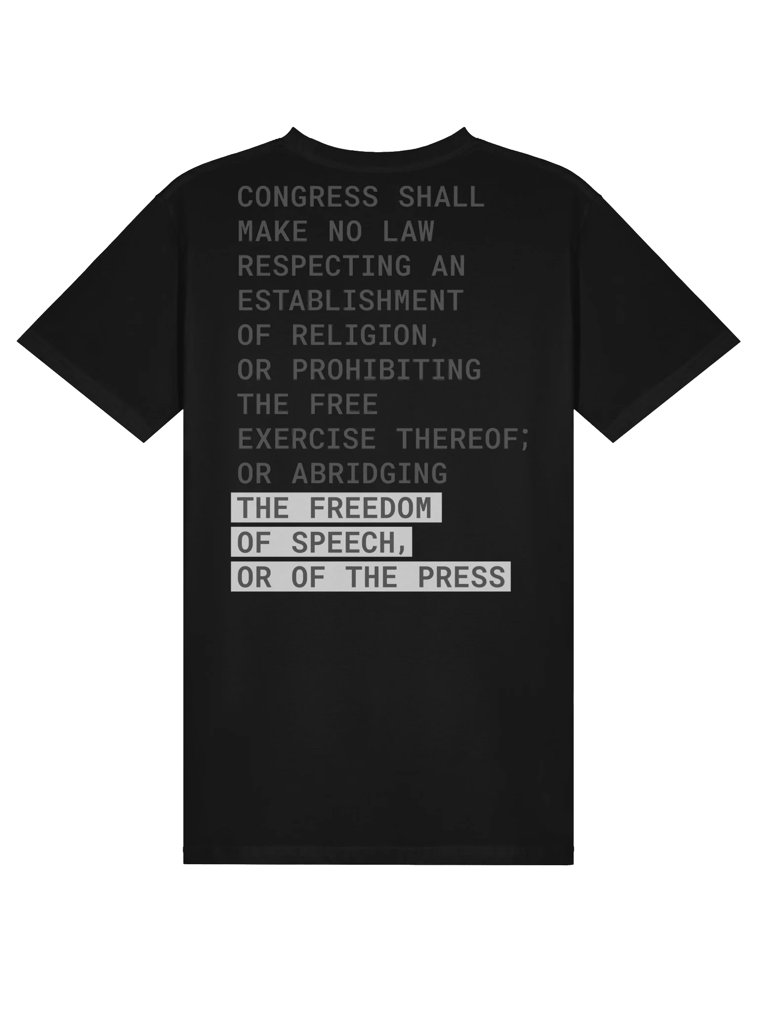 The First Amendment Tee product image (1)