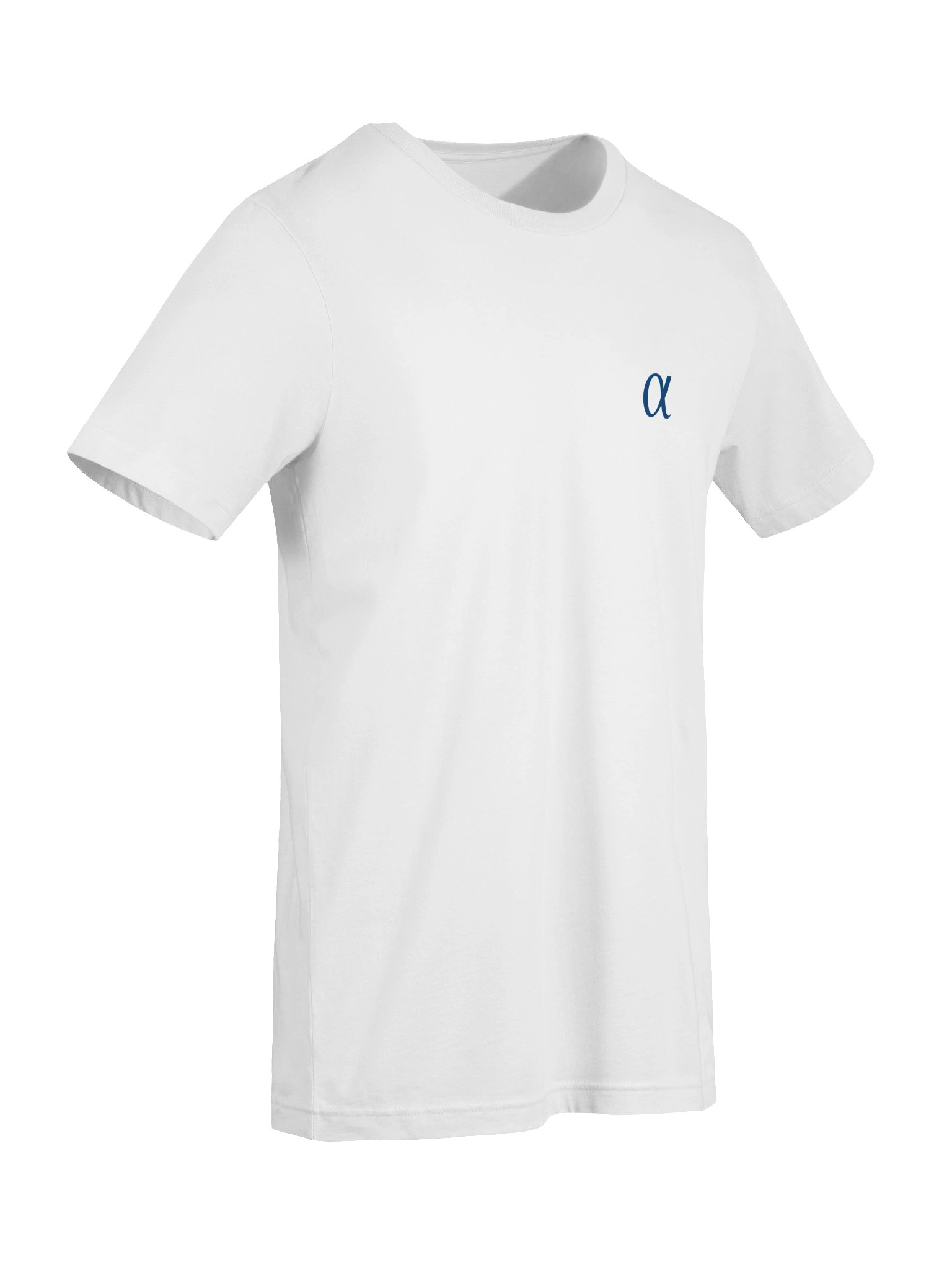 White / Navy Supersoft Unisex T-Shirt product image (7)