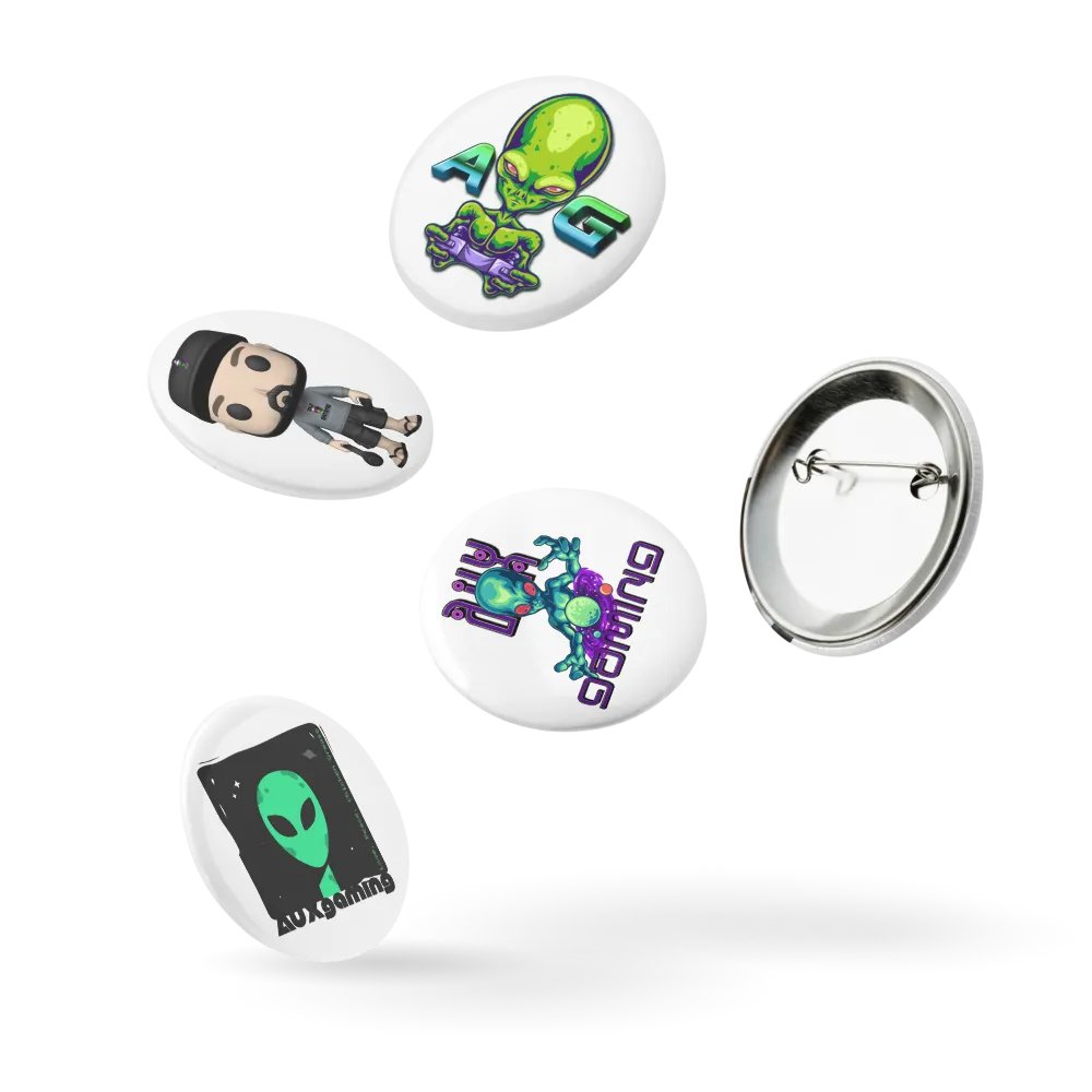 AUXgaming Alien Gamer Button Set product image (9)