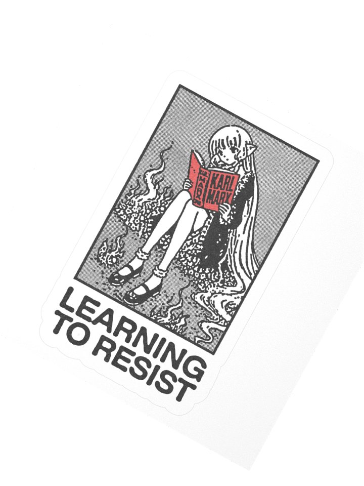 LEARNING TO RESIST - Stickers product image (5)