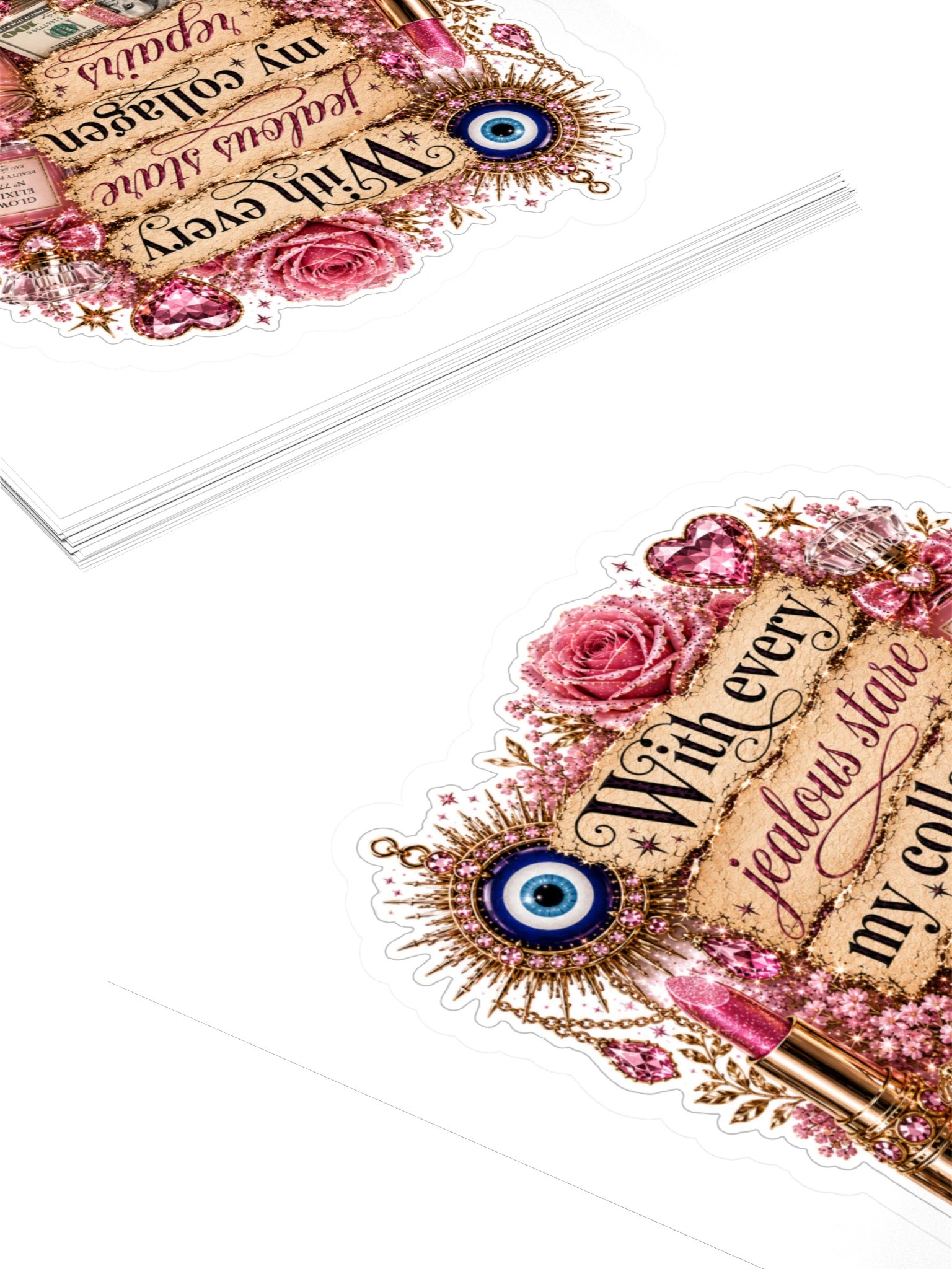 Evil eye to beauty spell sticker product image (4)