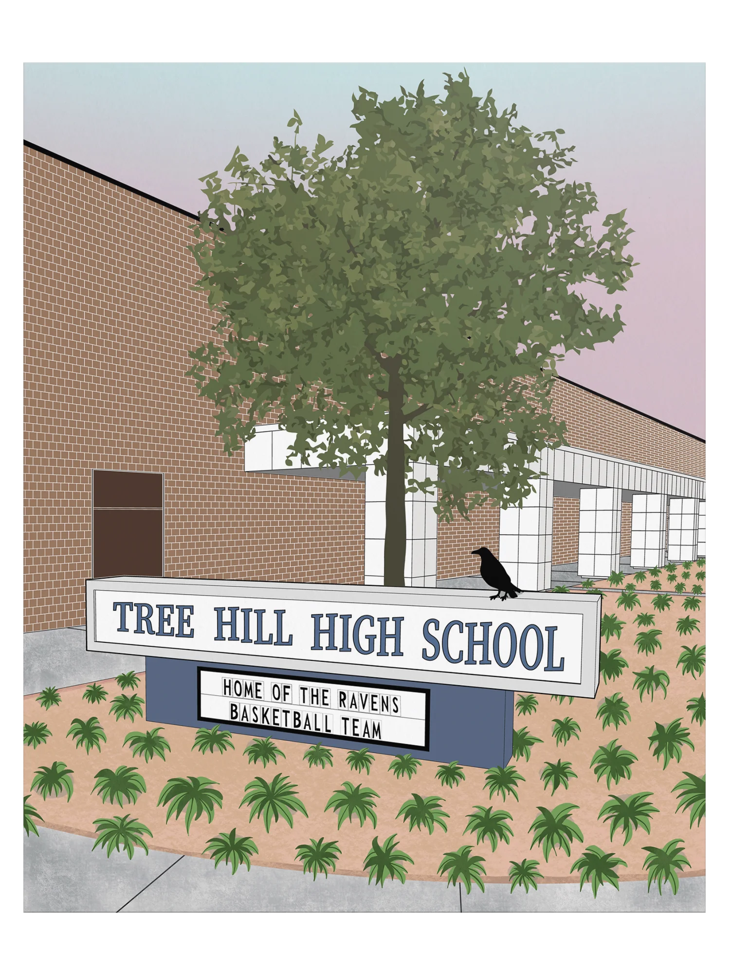 TH High School - Poster/Metal Print product image (4)