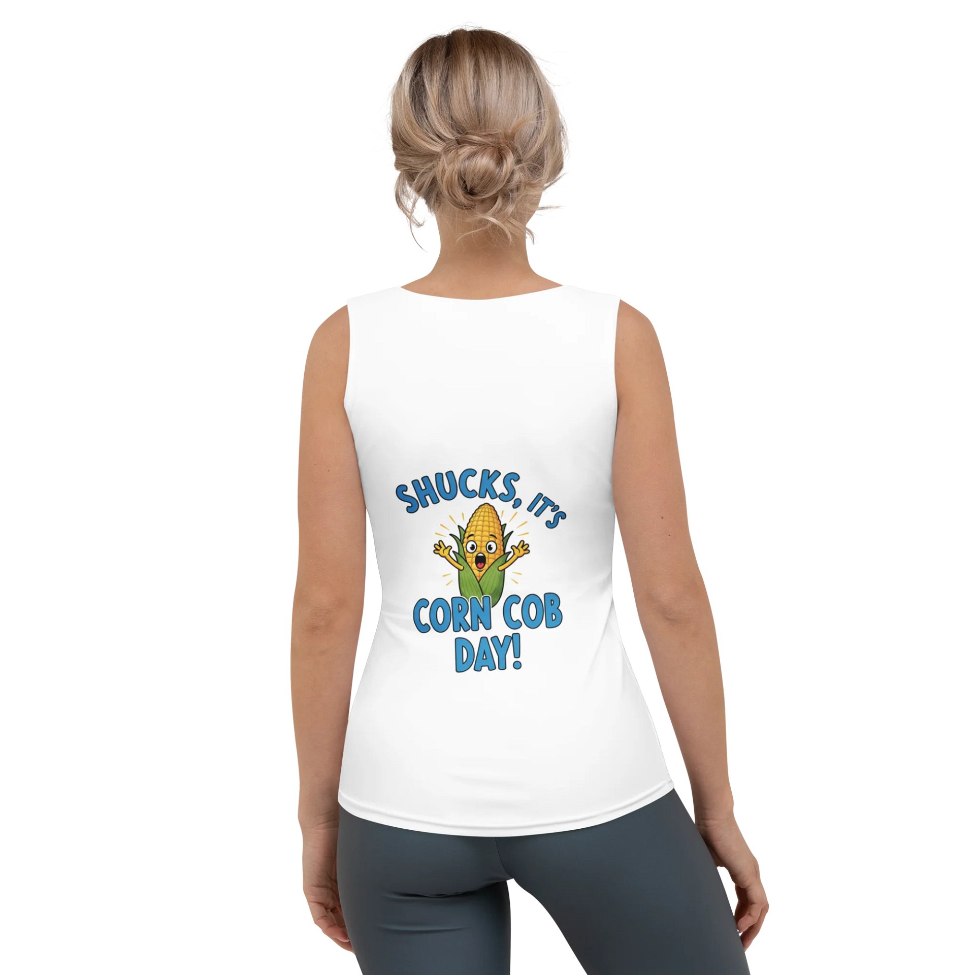 Corn Cob Boogie All-Over Print Women's Tank Top product image (2)